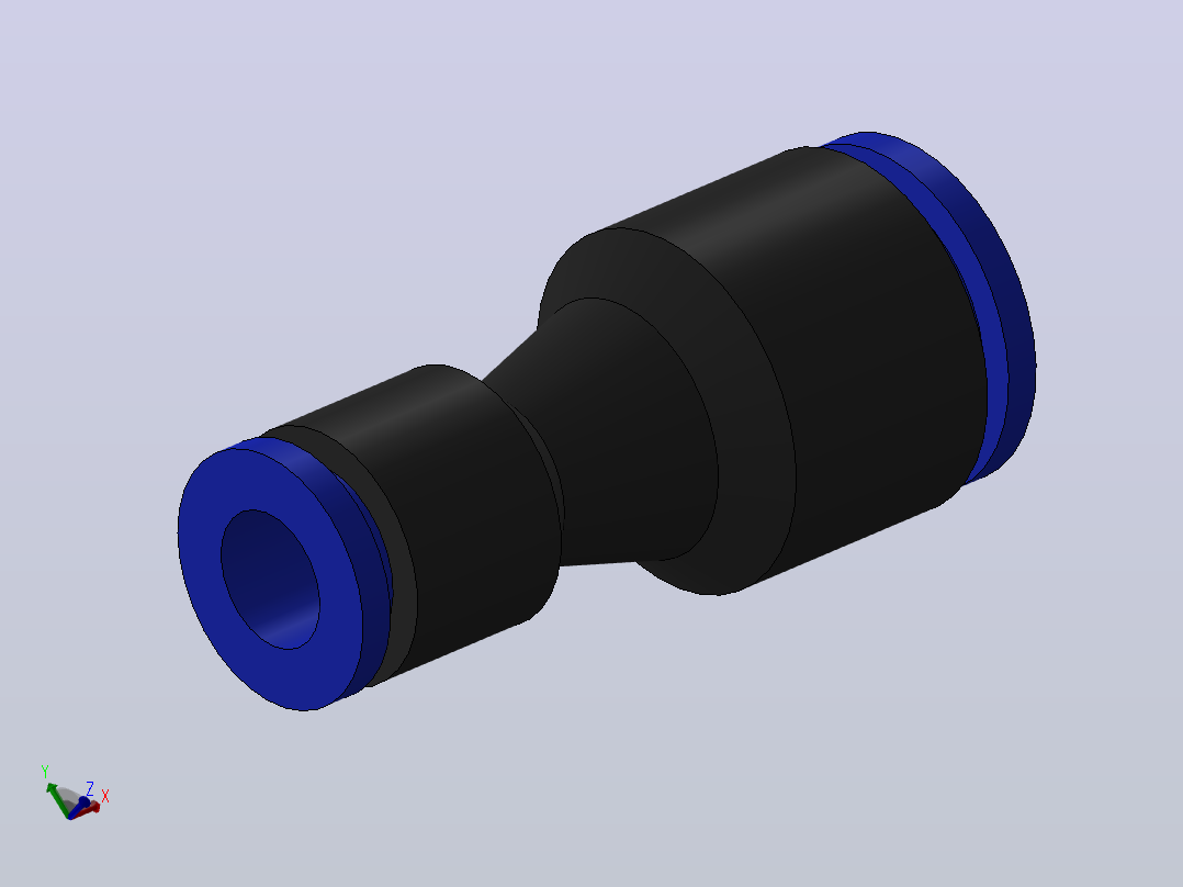 气动快速接头Converter12-8主视图