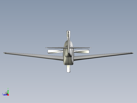 P-51D野马战斗机右视缩略图
