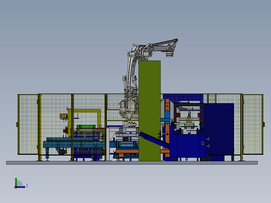 后包装生产线左视图