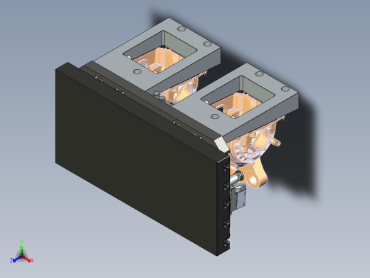 一种后减壳夹具（第五序）_step正等轴测缩略图