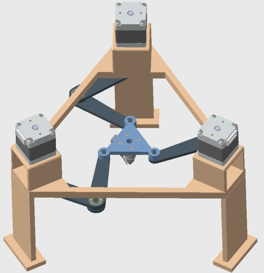 并联机器人robotic-cell-for-electronics-assembling STP IGS缩略图