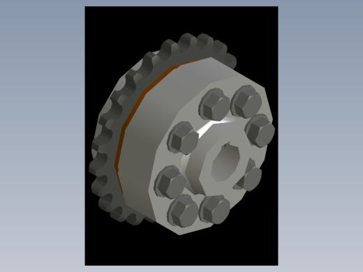 AUTOCAD 扭矩限制器设计