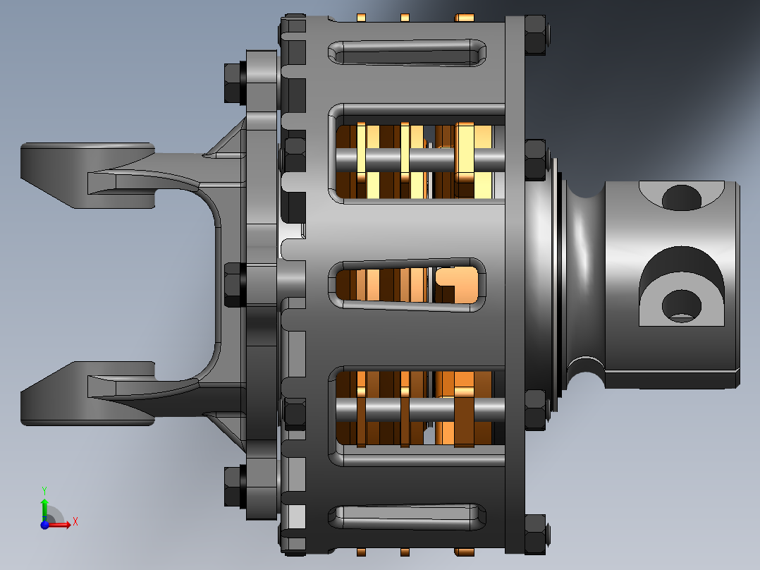 摩擦离合器SW2010前视图