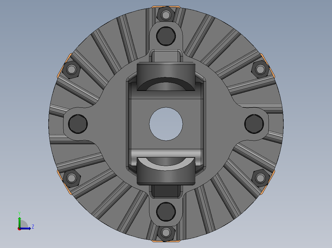 摩擦离合器SW2010左视图