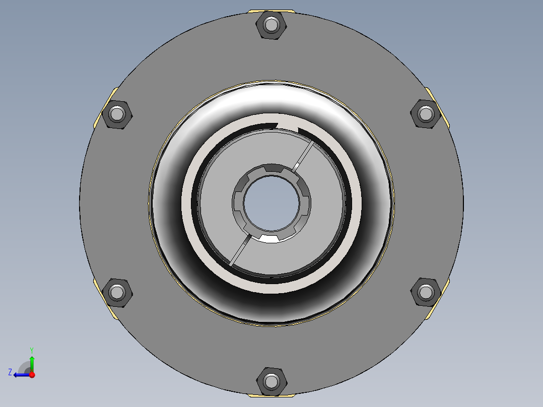 摩擦离合器SW2010右视图