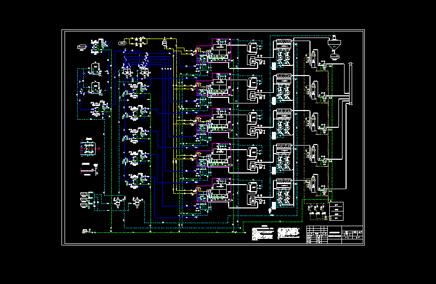 水煤浆导热油炉工艺流程图