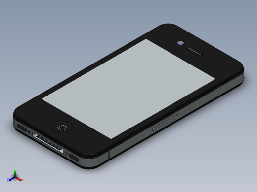Phone4S正等轴测缩略图