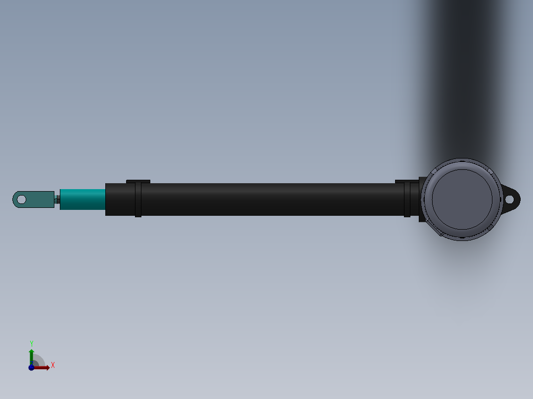 LAP35电动推杆前视图