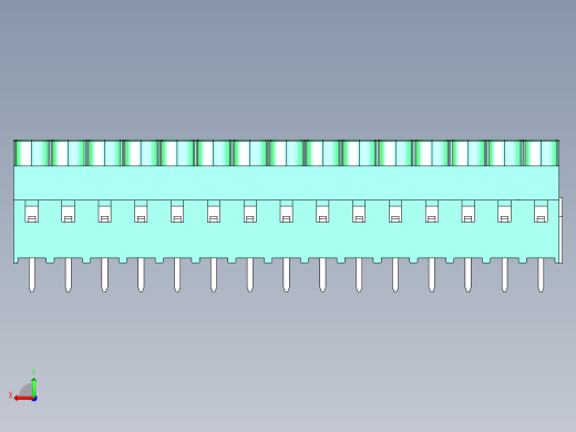 DEGSON DG636 系列 6.357.629.52mm 接线端子-DG636-6.35-15P-14-00AH后视缩略图