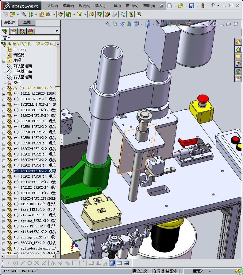 精品零件钻孔机