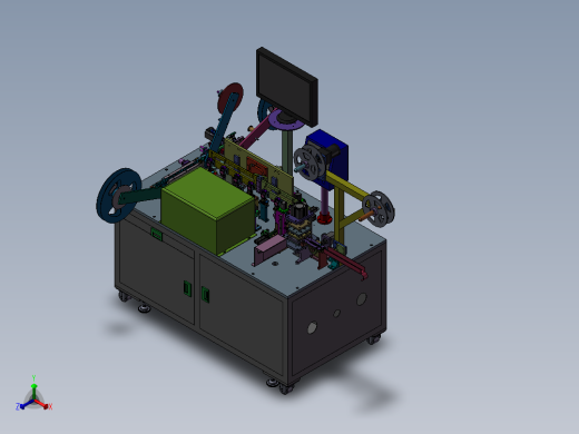 手机端子裁切折弯CCD视觉检测包装机