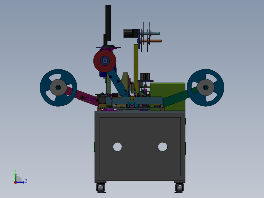 手机端子裁切折弯CCD视觉检测包装机左视缩略图