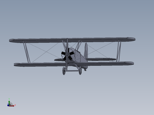 固定翼飞机模型