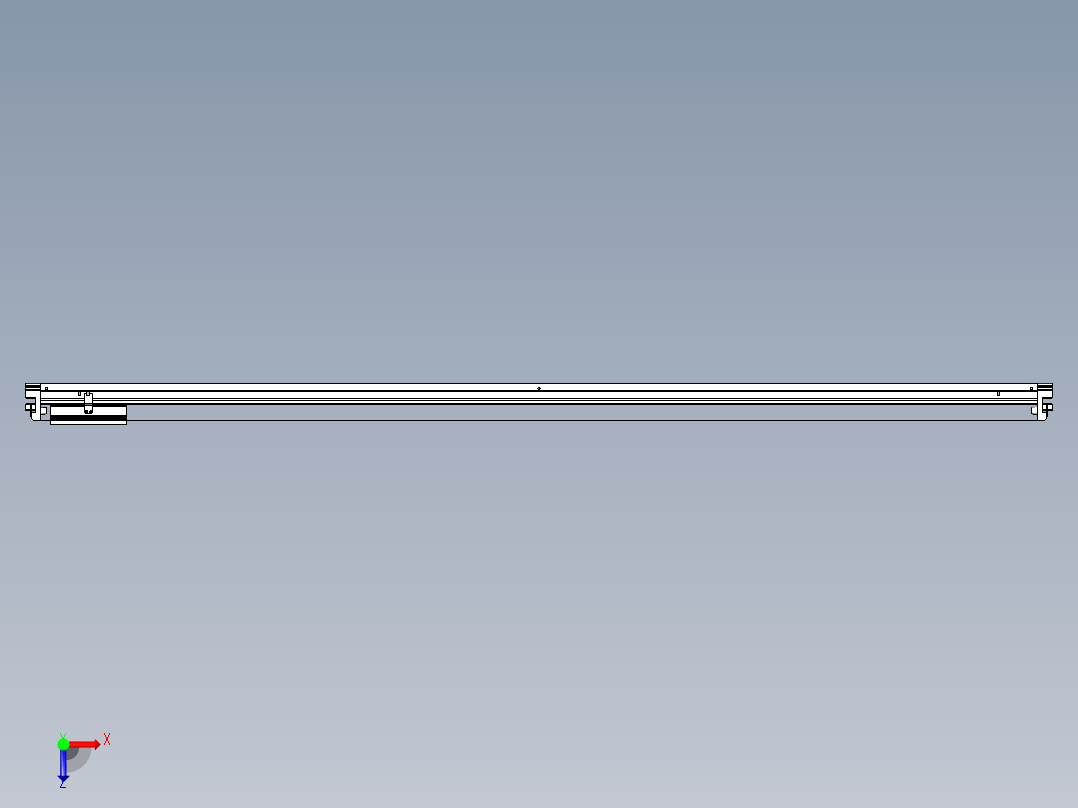 威洛博VL系列3d模型模组VL22H2Y-S2150俯视图