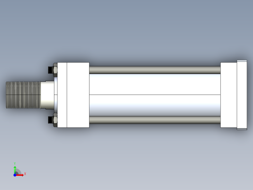 液压缸前视缩略图