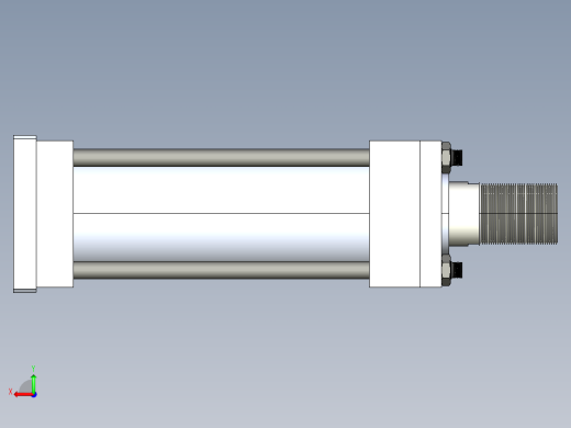 液压缸后视缩略图