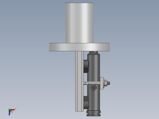 汽车刹车泵壳体工艺及车右端面夹具【含三维】俯视缩略图