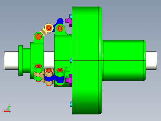 多片式离合器后视缩略图