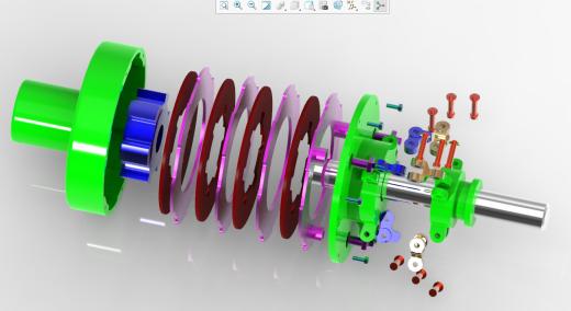 多片式离合器缩略图