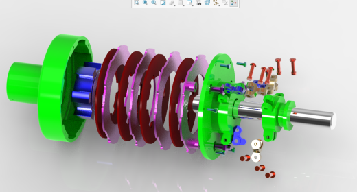 多片式离合器缩略图