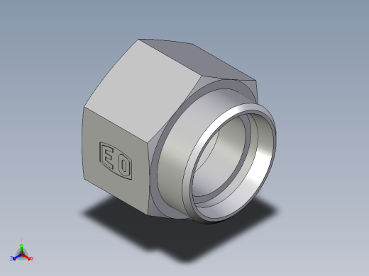 卡套式工业通用硬管接头EO_Swivel_connector_GAI42LR71X