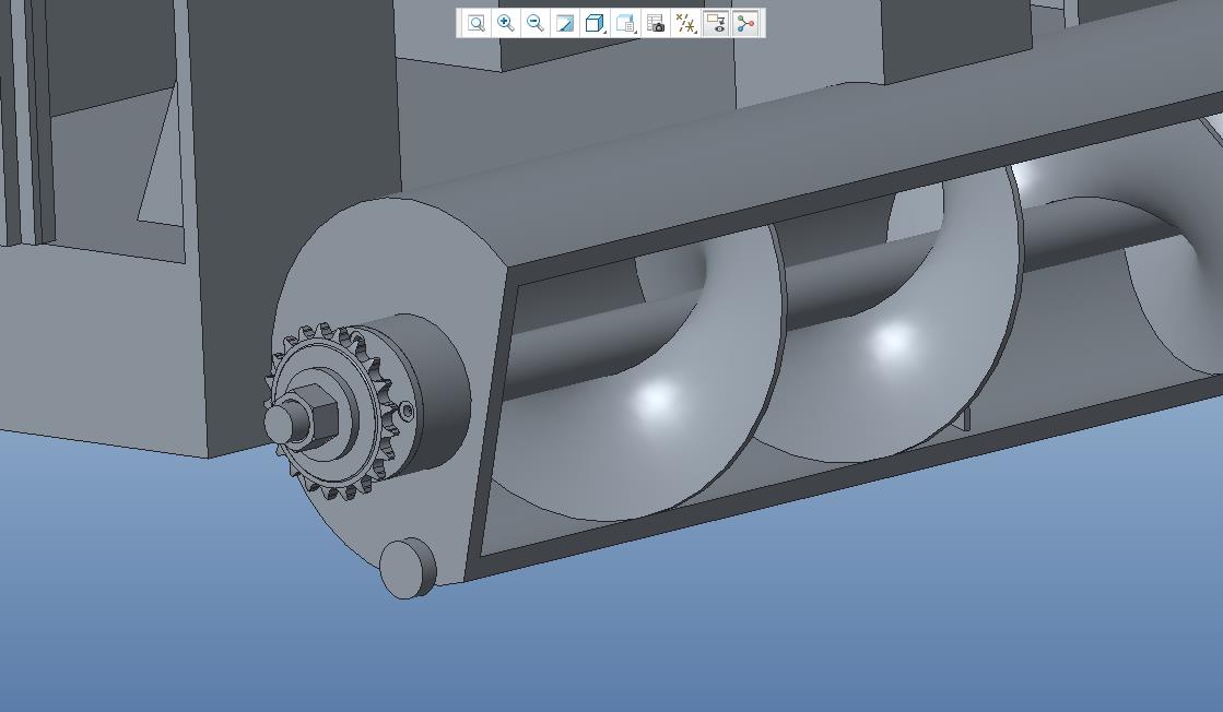 清雪机三维模型-电动路面除雪机SW图纸=886556==200ku