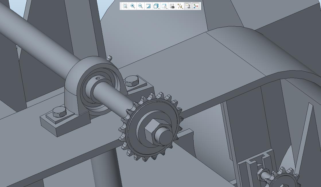 清雪机三维模型-电动路面除雪机SW图纸=886556==200ku