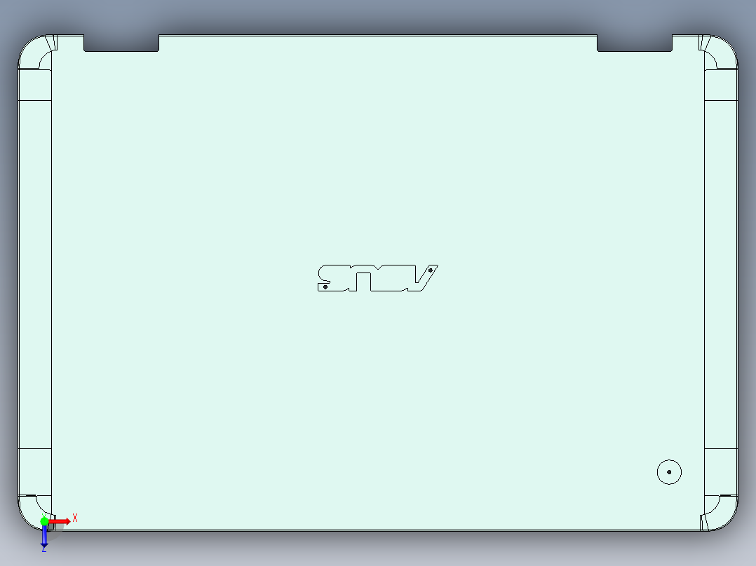 c302_lcd_cover_al俯视图