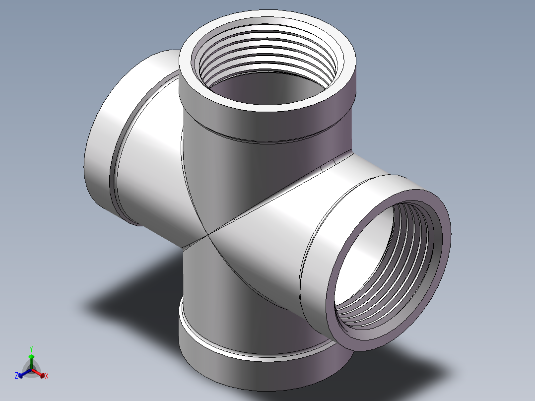 四通-等径内丝 DN25