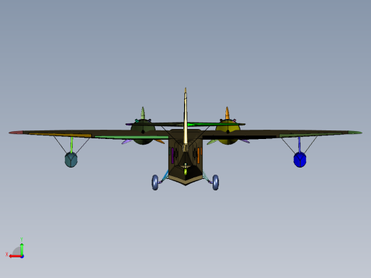 格鲁曼水上鸭子飞机后视缩略图