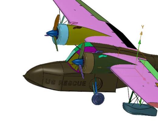 格鲁曼水上鸭子飞机缩略图