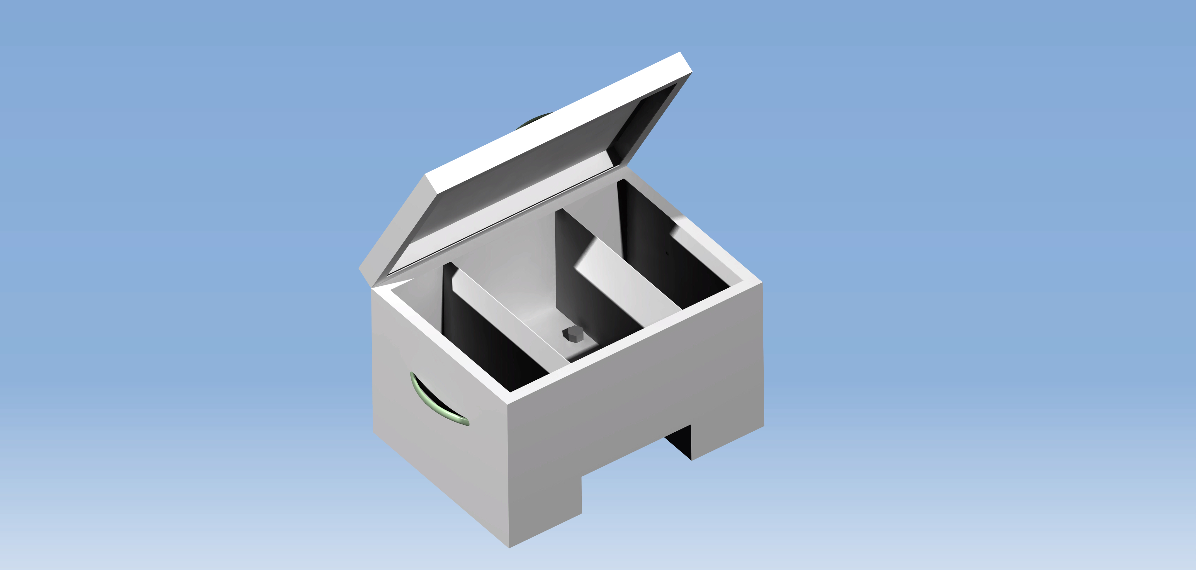 带食品盒自行车