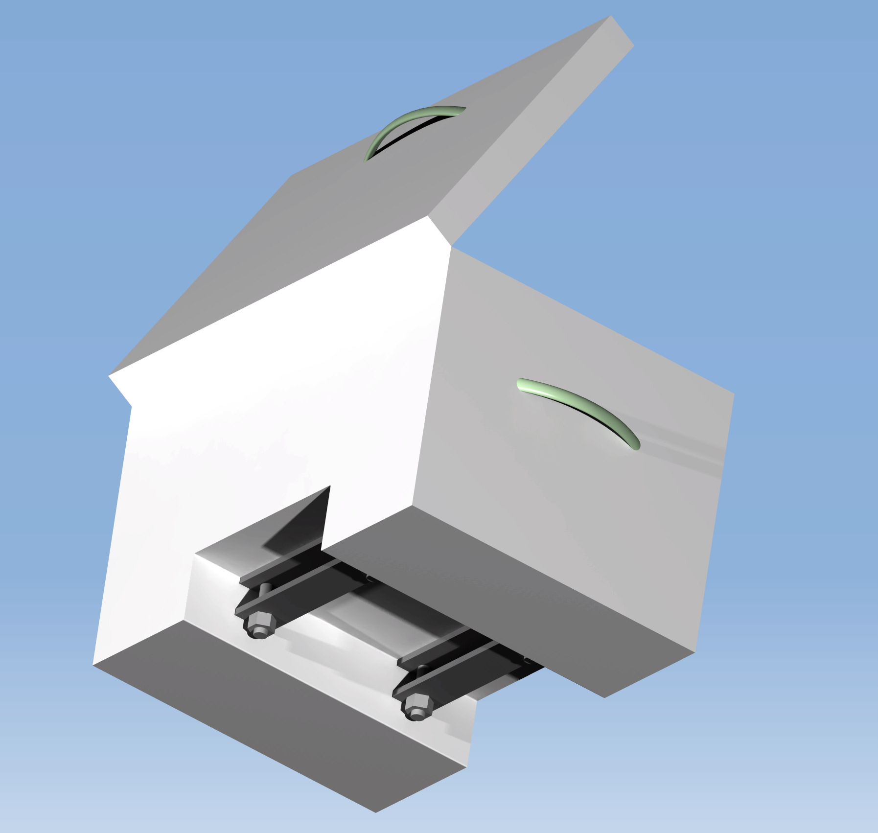 带食品盒自行车