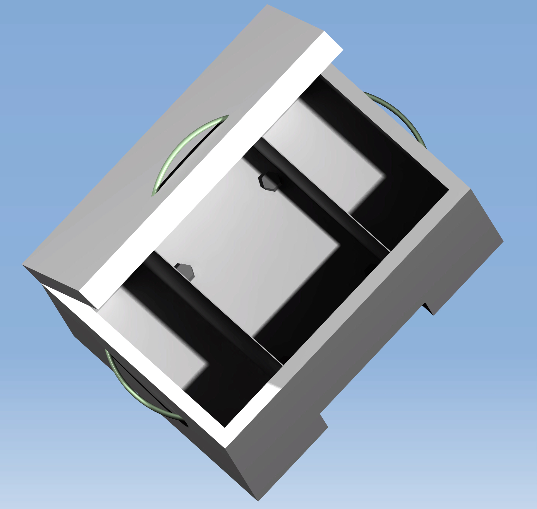 带食品盒自行车