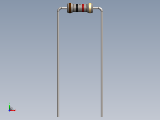 电容器 二极管 电阻器-Resistor 1K Ohm前视缩略图
