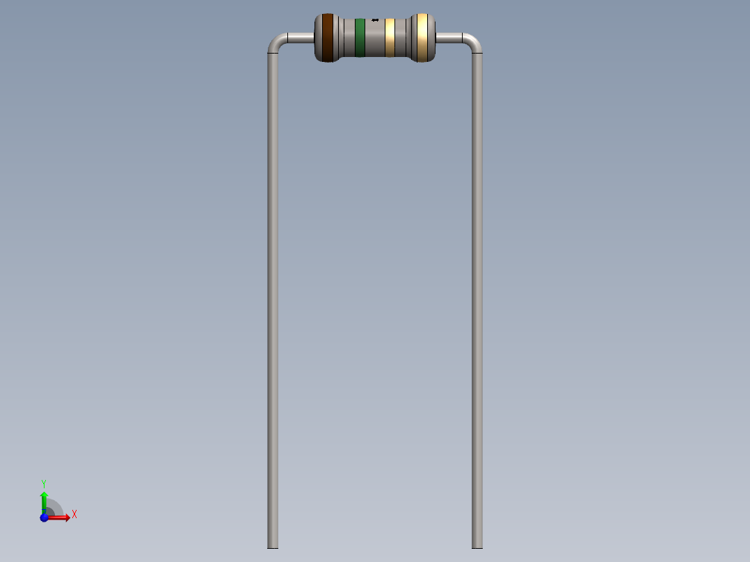电容器 二极管 电阻器-Resistor 1.5 Ohm前视图