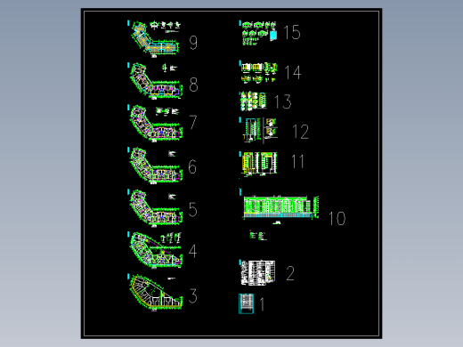 金天花园小区建筑
