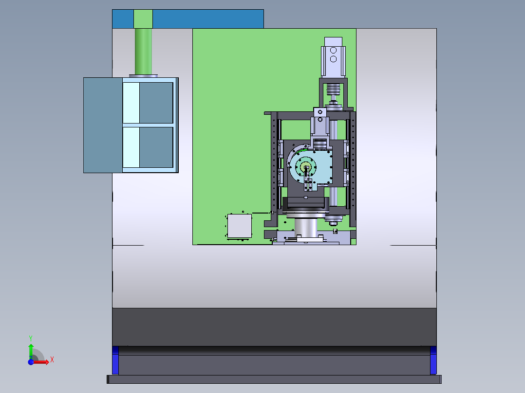 万能工具磨床前视图