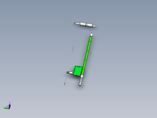 0.980米0.118米皮带输送机构