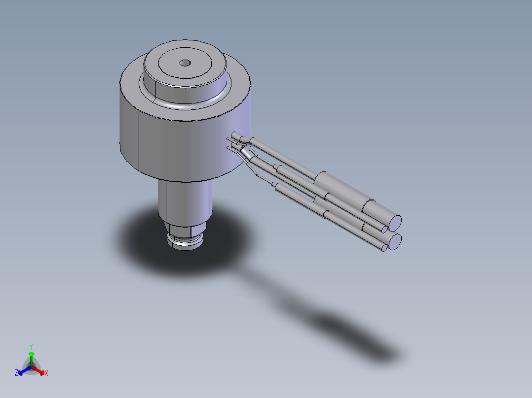 注塑模具、模具(148)正等轴测图