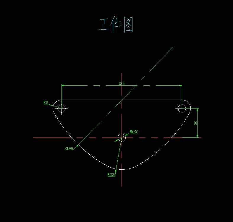 异型垫片的冲压模具设计及成形工艺-倒装式复合模含4张CAD图