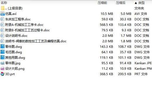 阀套的数控加工工艺及编程仿真含NX三维及CAD图缩略图