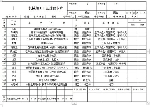 阀套的数控加工工艺及编程仿真含NX三维及CAD图缩略图