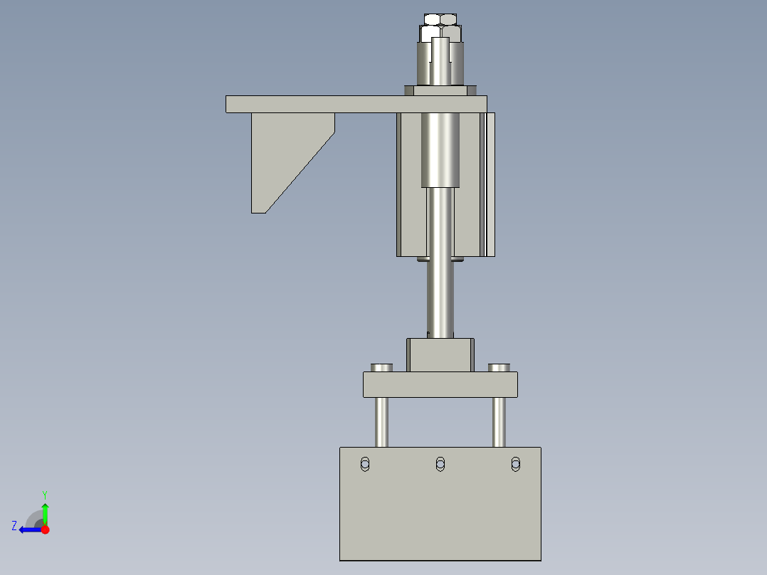 薄膜切断组件09右视图