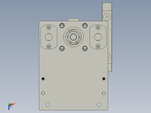 薄膜切断组件09俯视缩略图