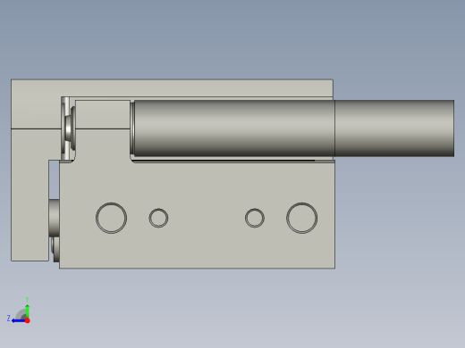 滑台气缸8085150_DGST-25-20-PAFESTO-1111右视缩略图