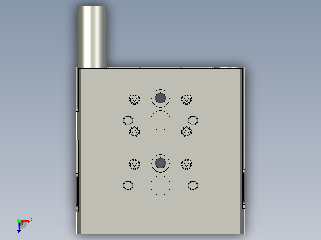 滑台气缸8085150_DGST-25-20-PAFESTO-1111俯视图