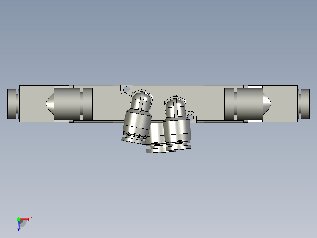 32DE-C03-10-123-电磁阀装配体俯视图