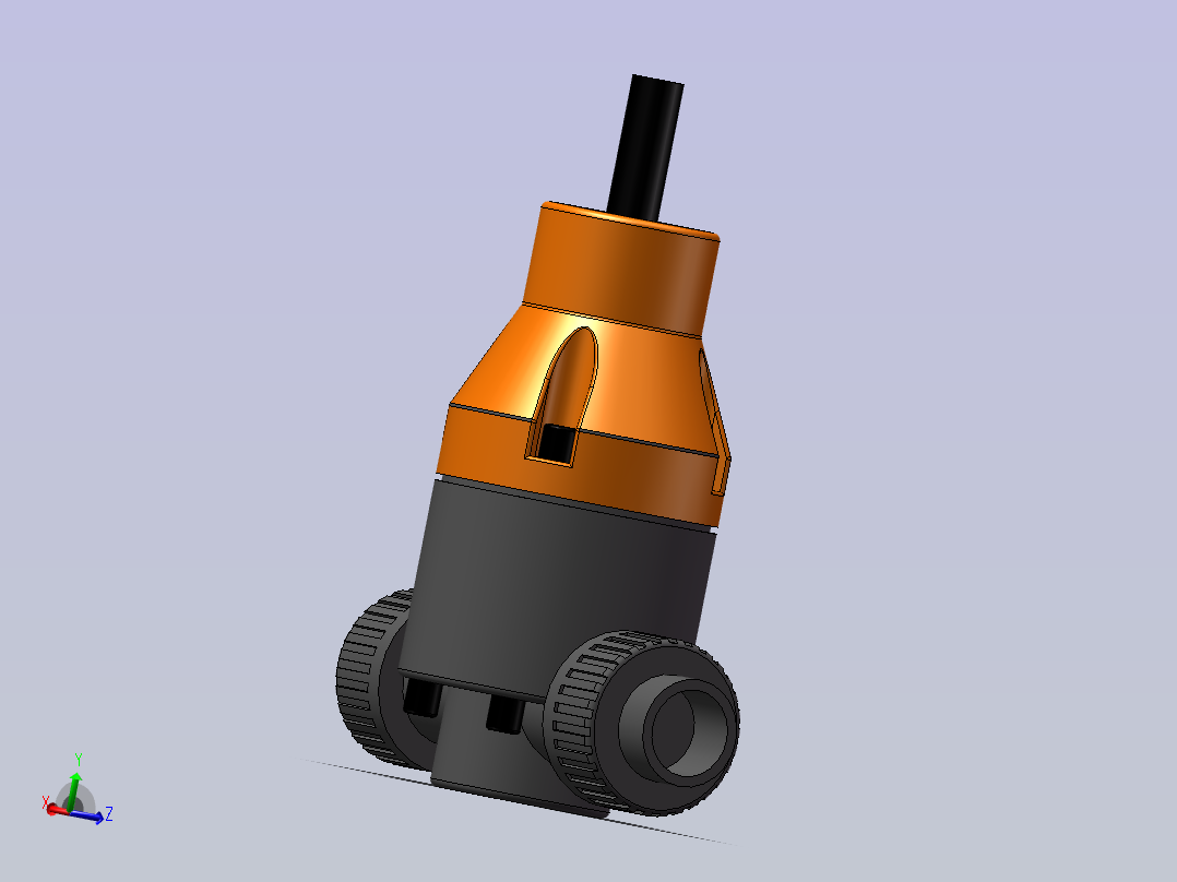 VALVE-ANGLE_DN15_PN10_U-PVC主视图