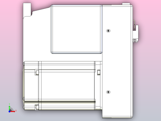 皮带直线轴半封闭可选导轨TPA-HNB-175D-140-L150-RP-Y-P75-N3前视缩略图